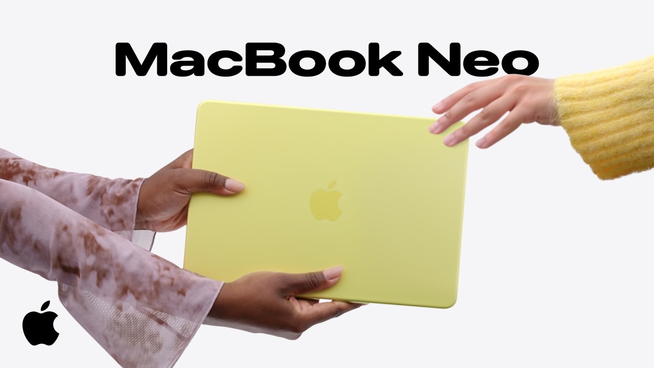 Video Thumbnail: The all new MacBook Neo Video Thumbnail: The all new MacBook Neo