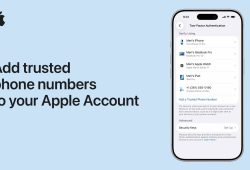 apple id add trusted phone number iphone