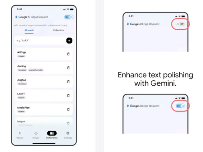 google ai edge eloquent offline voice typing 2
