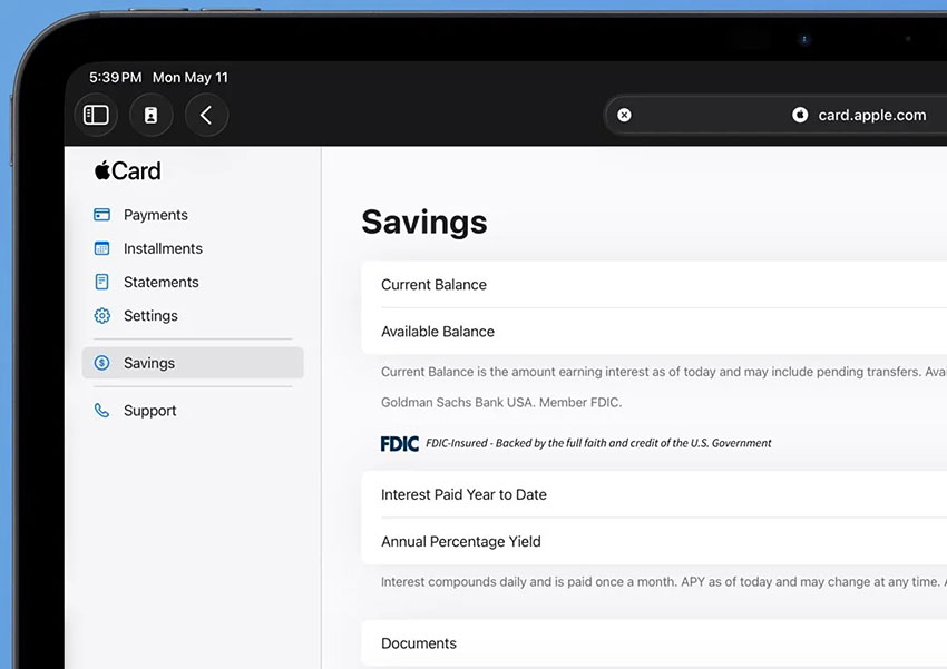 apple savings web access balance statements apple savings web access balance statements